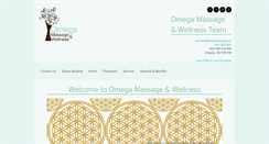 Desktop Screenshot of omegamassage.ca